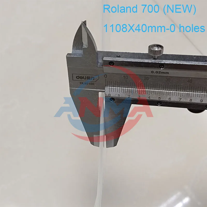 10Pieces Roland40 Wash Up Blade 1108X40mm Cleaning Blade For Man Roland 700 Printing Machine Parts