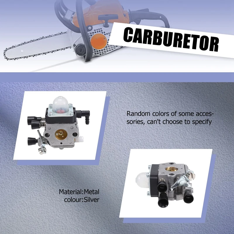 HS45 FS38 Carburetor is Suitable for STIHL C1Q-S97 C1Q-S186 FS46 FS55 KM55 FS45 FS45C FS46C FS55C FS55R FS55RC Weeder