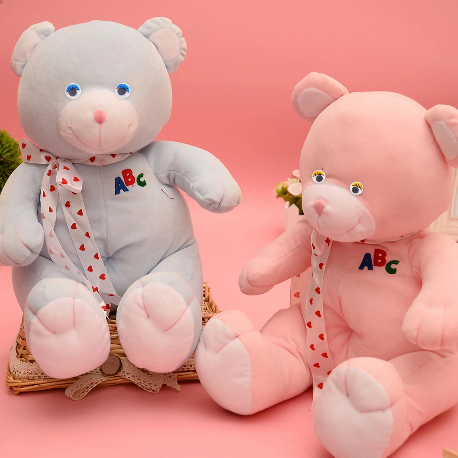 600 قطعة ملصقات العين الملونة تهز تأثير التلميذ ذاتية اللصق تذبذب عيون DIY بها بنفسك الحرف بطاقات عيد ميلاد صور عمل فني #5