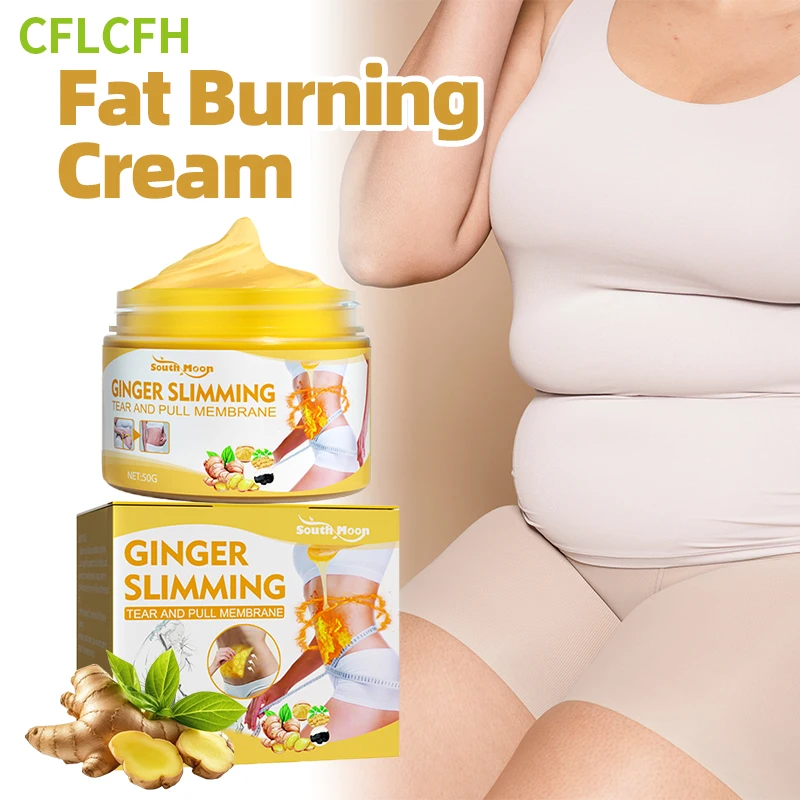 

Fat Burning Slimming Cream Body Shaping Ginger Ointment Weight Loss Belly Fat Burner Lose Weight Anti Cellulite Massage Hot Gel