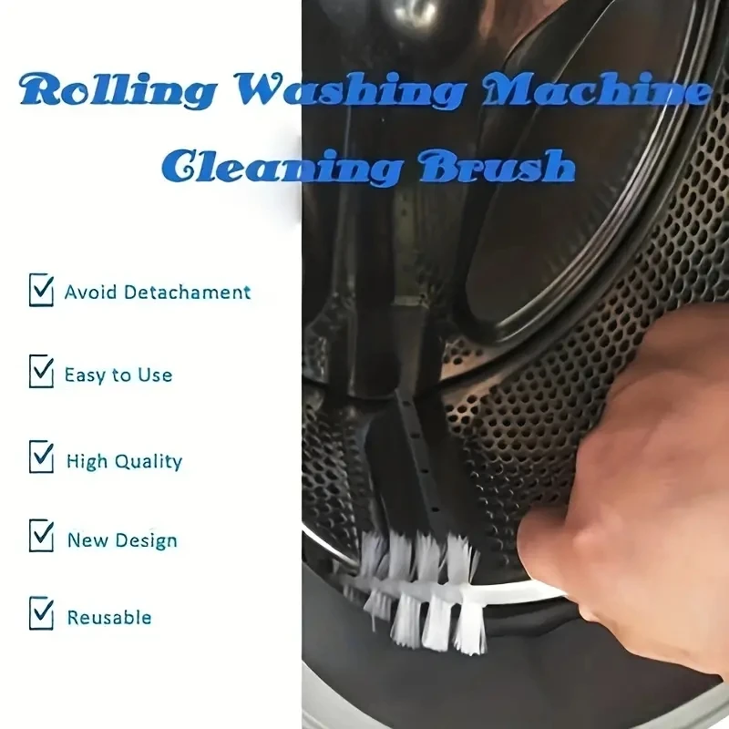 Cleaning Brush Flexible Long Multipurpose Duster Washing Machine Dryer Cleaning Scrubber Lint Remover Radiator Cleaner Brushes