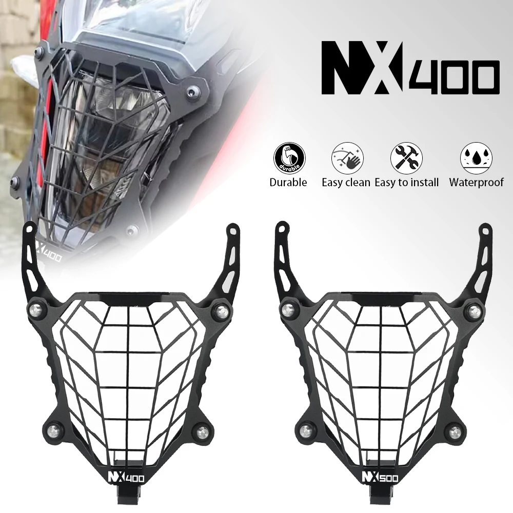 NX 500 NX-400 Accessories FOR HONDA NX500 NX400 Motorcycle Headlight Guard Headlamp protection cover NX 400 500 2024 2023 2025