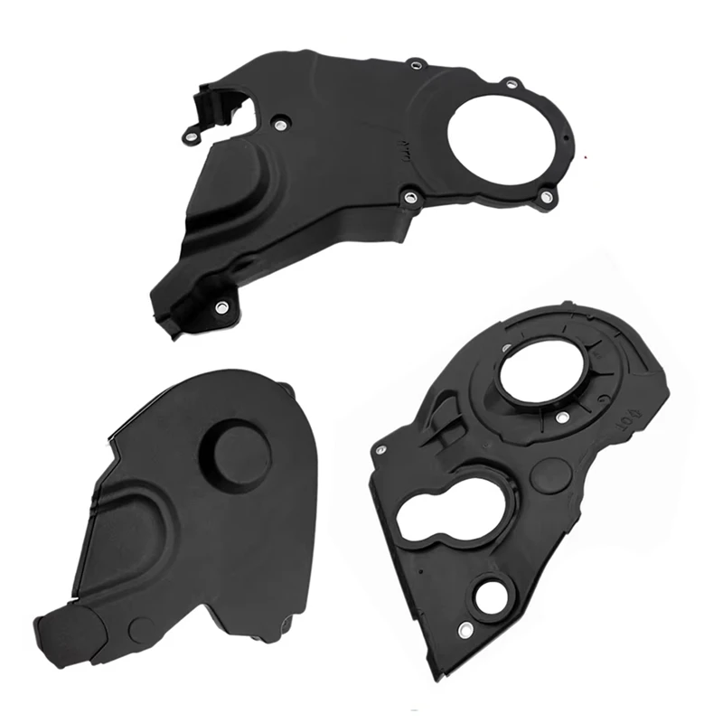 Super Sale 06F109124A 3Pcs Engine Timing Belt Cover Kit for Audi A4 B7 Quattro
