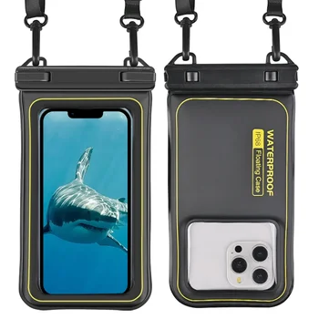 Haissky Upgrade Spons Waterdichte Telefoon Tas Verstelbare Crossboday Lange Lanyard Surfen Strand Touch Screen Telefoon Zakje