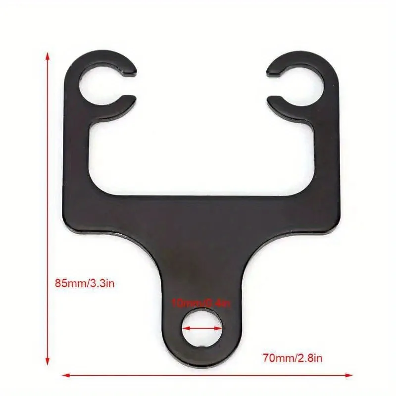Universal Motorcycle Scooter Instrument Speedometer Mount Odometer Tachometer Fixing Gauge Iron Bracket Holder