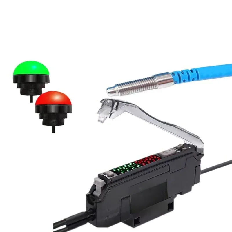 Lamp Source Light Quantity Detection Fiber Amplifier