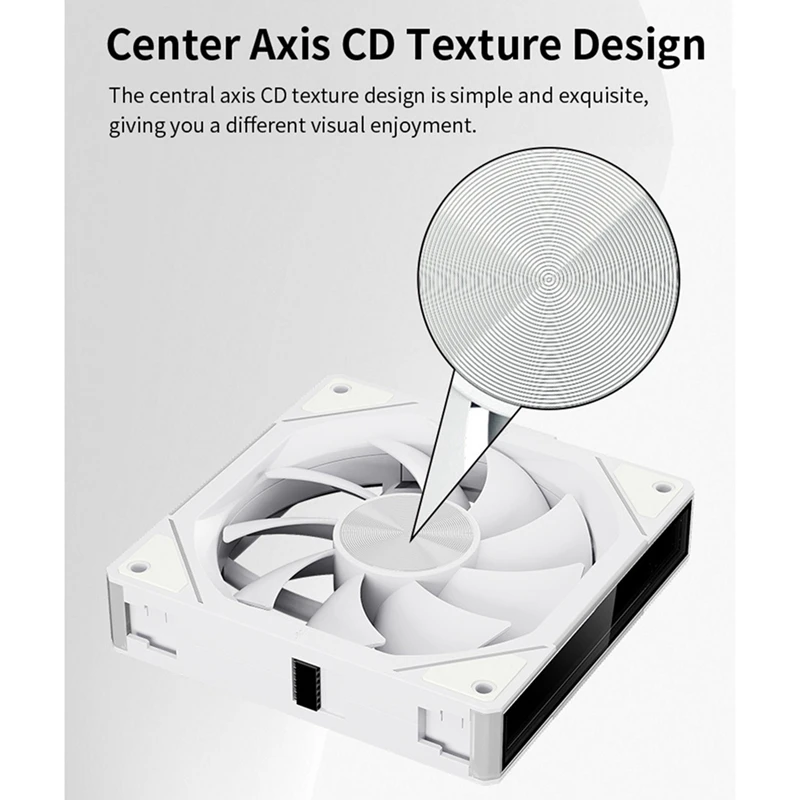 

-5 Building Blocks Fan 4pin Edition ARGB Fans 120mm Triple Pack for CPU & Case Cooling-TCES