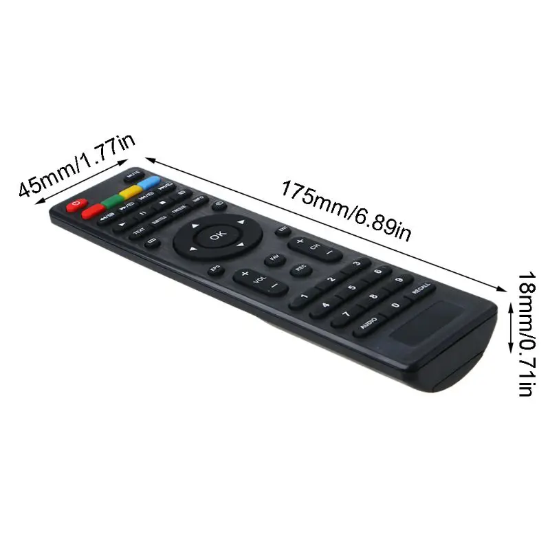 بديل جهاز التحكم عن بعد للتلفزيون العالمي لـ MYSTERY MTV-4030LT2 لمشغل الوسائط للتحكم عن بعد الذكي للتلفزيون الذكي Te