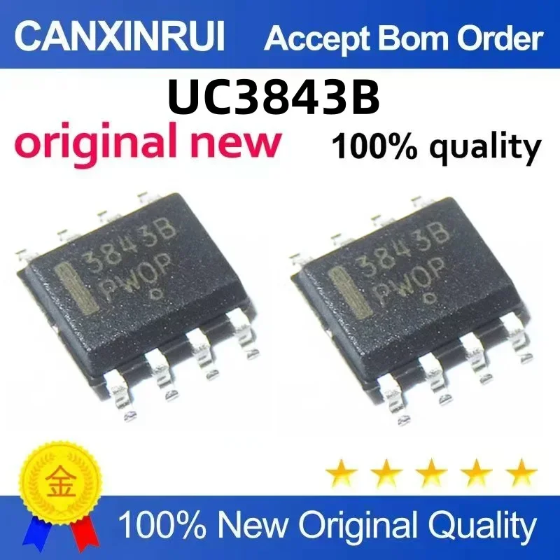 (5-100 pieces) Brand new original UC3843B 3843B SOP8
