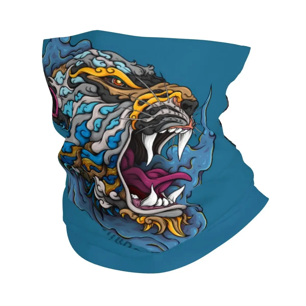 

Japanese Animal Scarf Neckerchief Neck Face Mask Polyester