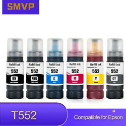 552 T552 Premium Color Compatible Bottle Water Based Refill Tinta Ink for Epson ET-8500 ET-8550