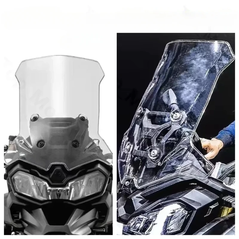 For LONCIN VOGE DS900X DS 900X 900DSX 900 DSX DSX900 Motorcycle Windscreens Windshield Wind Deflectors Viser Visor Transparent