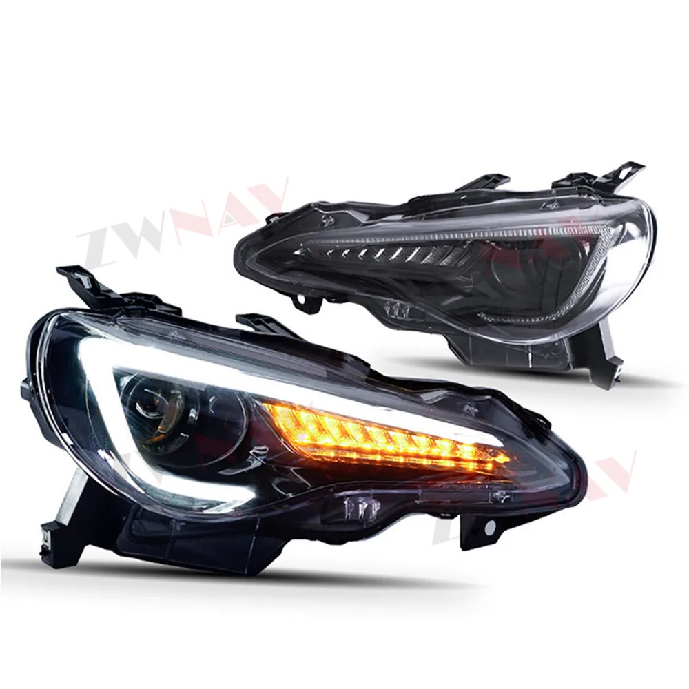 For  TOYOTA 86 Subaru BRZ 2012 - 2018 LED Headlight High Beam Light Front Lamp Quality Retrofit Assemby Night Accessory Driving