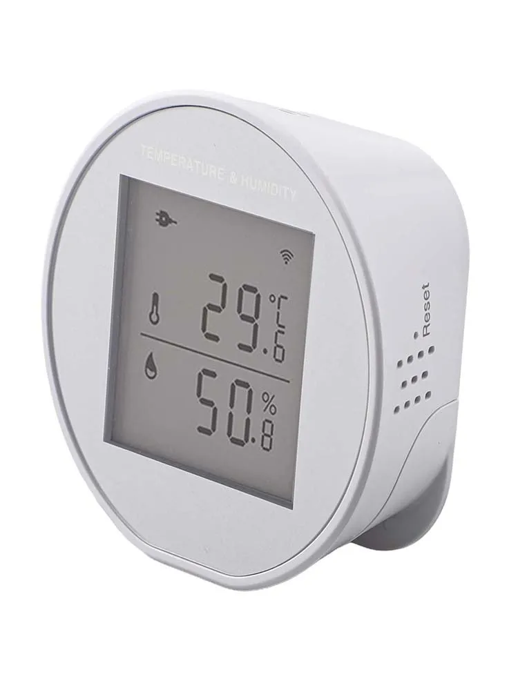 75x74x28mm WiFi Thermometer Smart Temperature Instrument Remote Monitor Real-time Monitoring Smart Home Integration