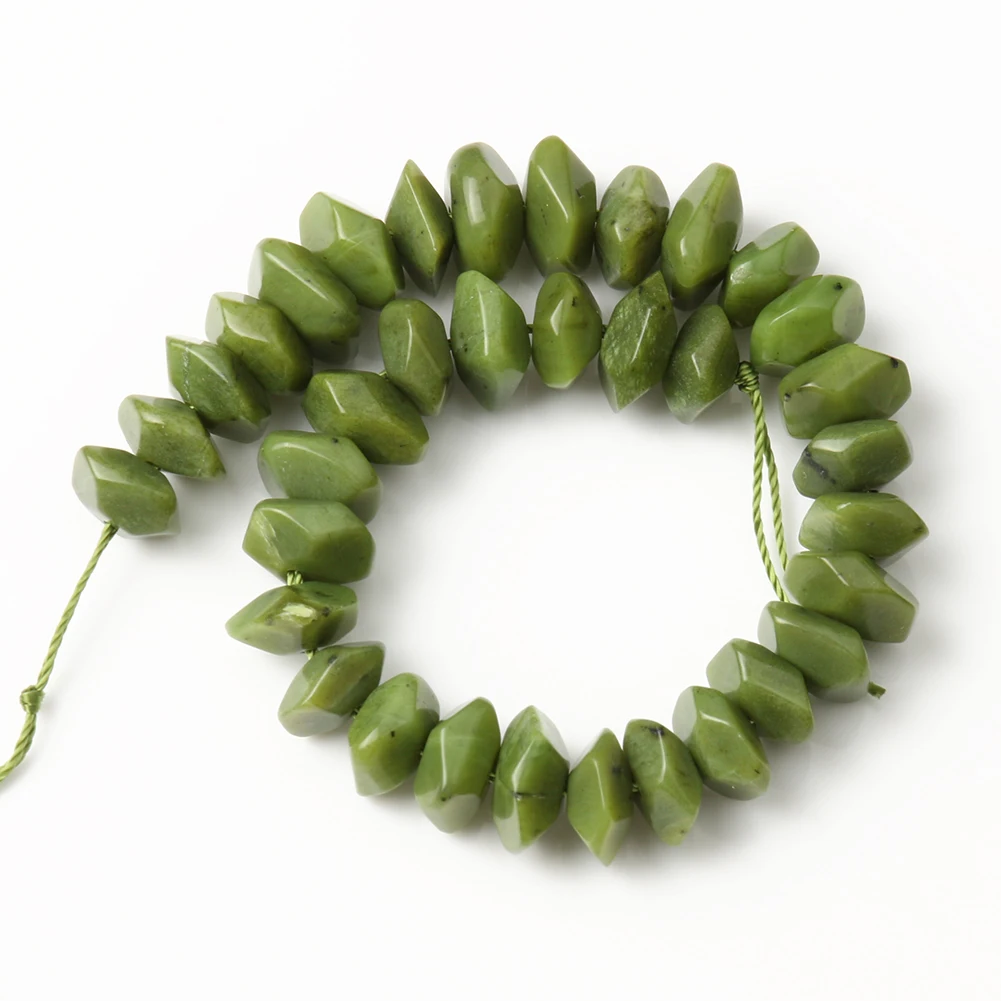 Green Canada Jade Beads 5