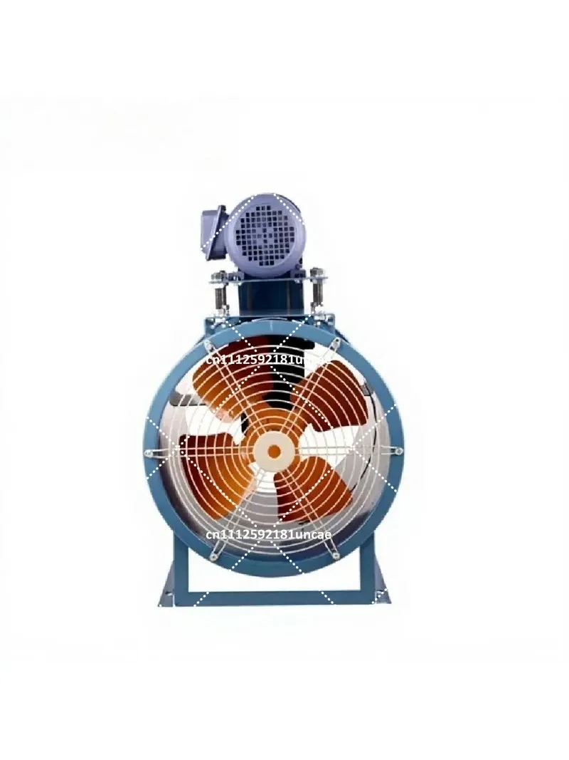 High Pressure AC Discharge Axial Flow Fan for Paint Spray Booth Exhaust Ventilation