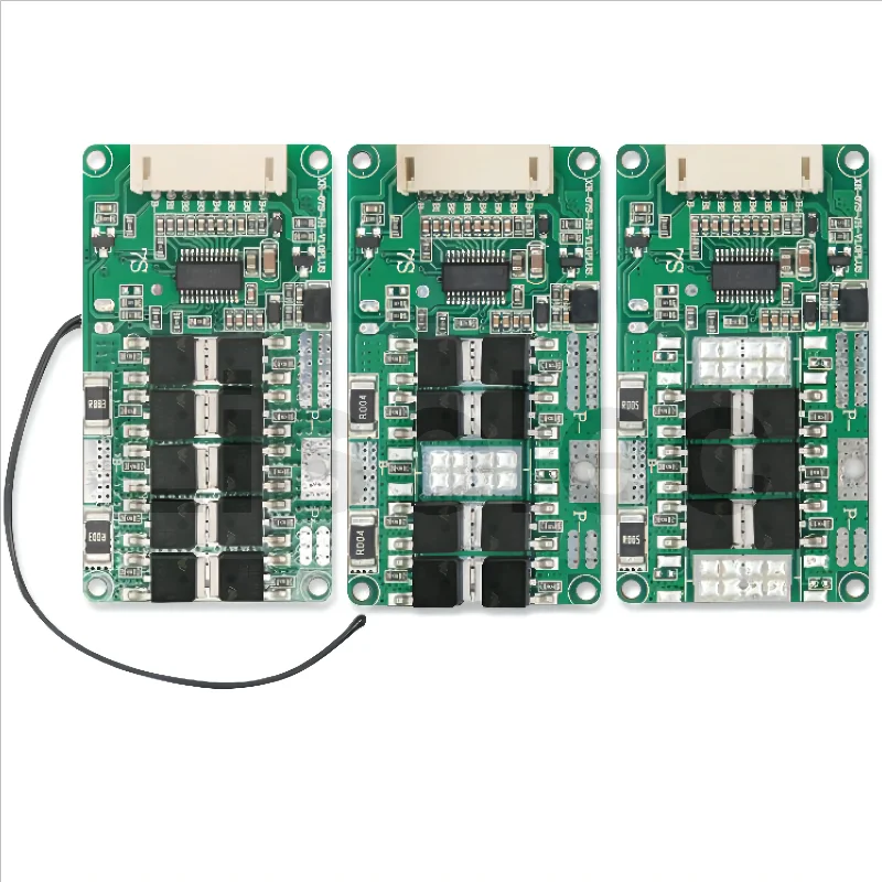 Dengan keseimbangan NTC 3S 4S 5S 6S 7S 8S BMS 12V 18V 21V 24V papan perlindungan Li-ion 18650 Lifepo4 32650 Lithium baterai mengisi piring
