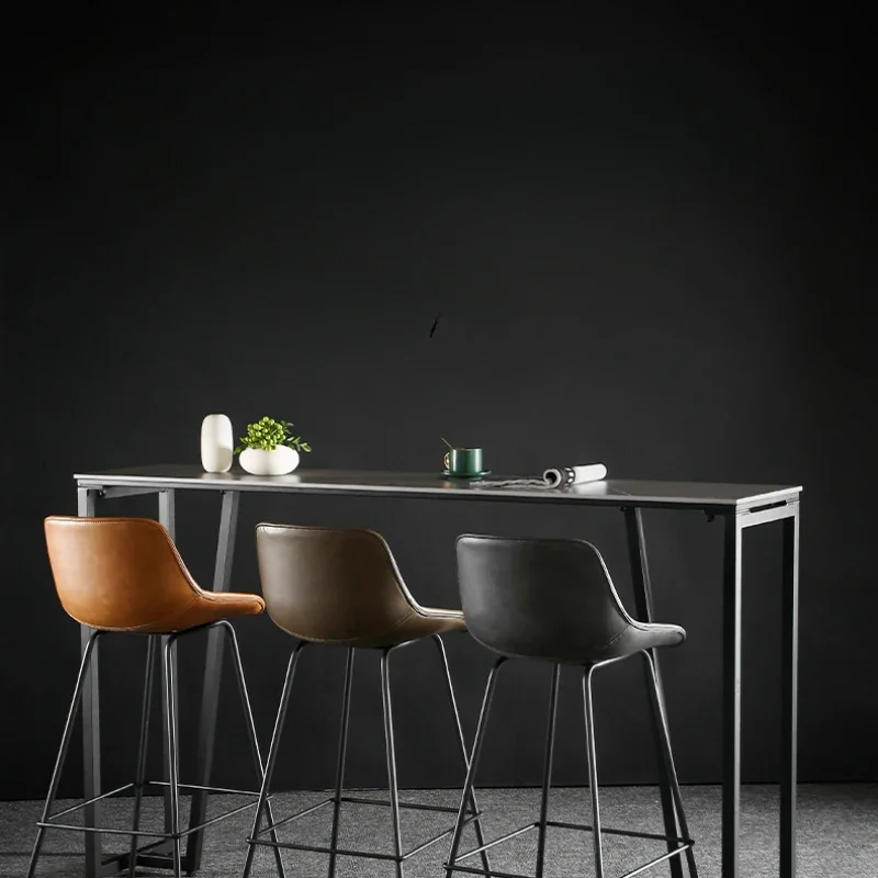 

Bar Table Italian Light Luxury Marble Dj Booth High Room Decor Buffet Small Outdoor Cocktail Dining Tables Furniture Kitchen