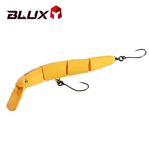 BLUX HYDRAM-S 조인트 미노우 낚시 미끼, 싱킹 크랭크 워블러 지역, 송어 개울 민물 미끼 기어, 70mm, 4g, 0.2-0.6m