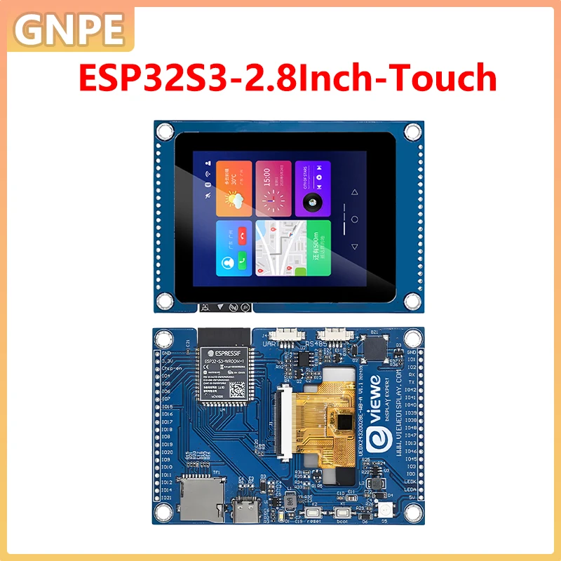 Carte de développement ESP32-S3, module d'affichage LCD tactile capacitif de 2,8 pouces, 240*320, compatible avec Arduino