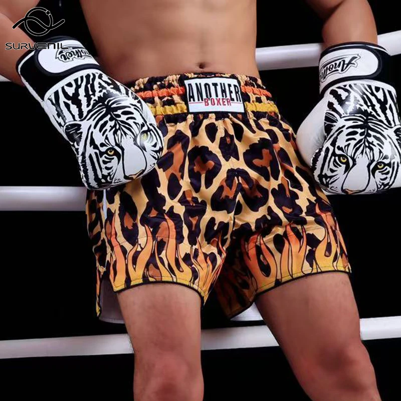 التايلاندية سراويل الملاكمة الملاكمة التايلاندية السراويل الرجال النساء الطفل رياضة فنون الدفاع عن النفس قفص القتال فريق ارتداء التطريز الملاكمة كيك بوكسينغ السراويل
