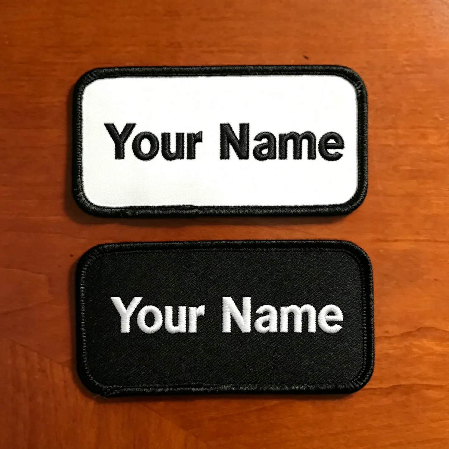 Custom Embroidered Patch Embroidery patch Name Tag Motorcycle Biker Badge