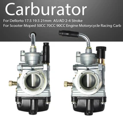 Dellorto Phbg carburador de corrida 17.5MM/19.5MM/21MM carb para Scooter Moped 50CC 70CC 90CC 2/4stroke