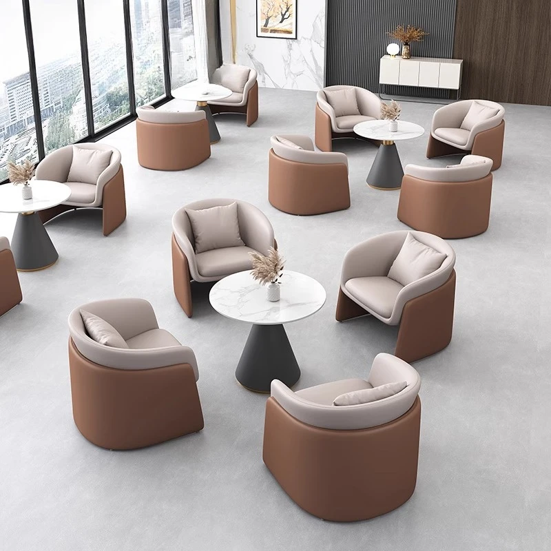 

One table 4 chairs hotel small round table negotiation table