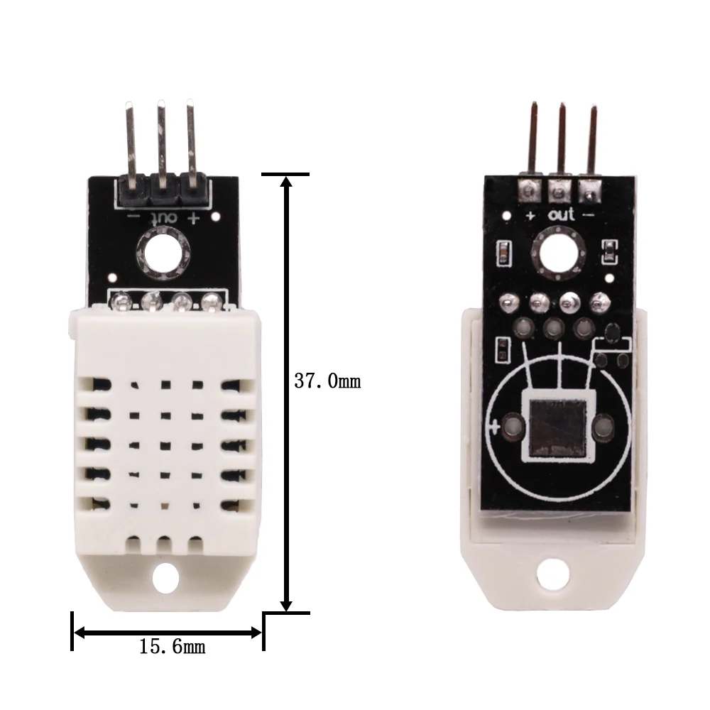 DHT22 AM2302 Digital Temperature Humidity Sensor Module Replace SHT11 SHT15 With Dupont Cables for Arduino DIY Kit