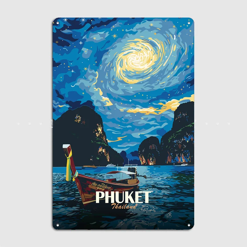 Poster Antik Perjalanan Perahu - Custom Night Sky ulasan dan harga