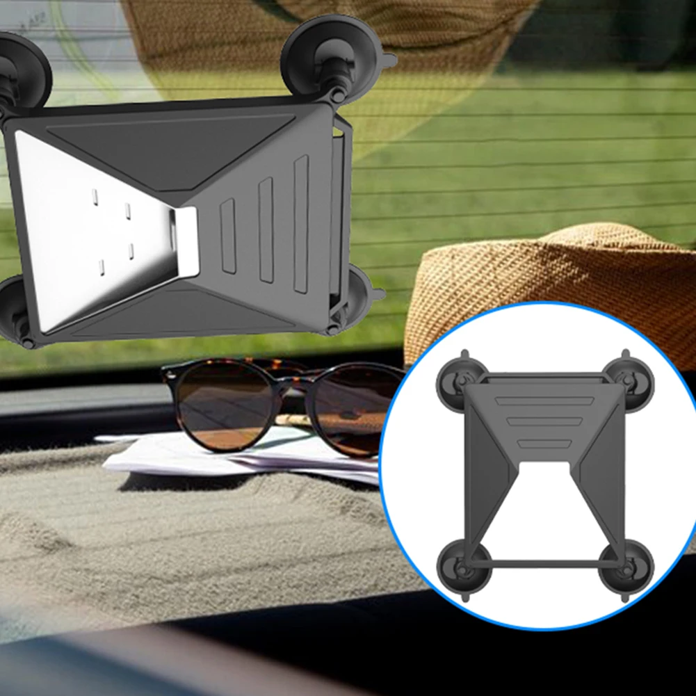 1pc Protective Cover With Suction Cup For Starlink Mini Black Silicone Strong Suction Cup Adjustable Portable Bracket Kit