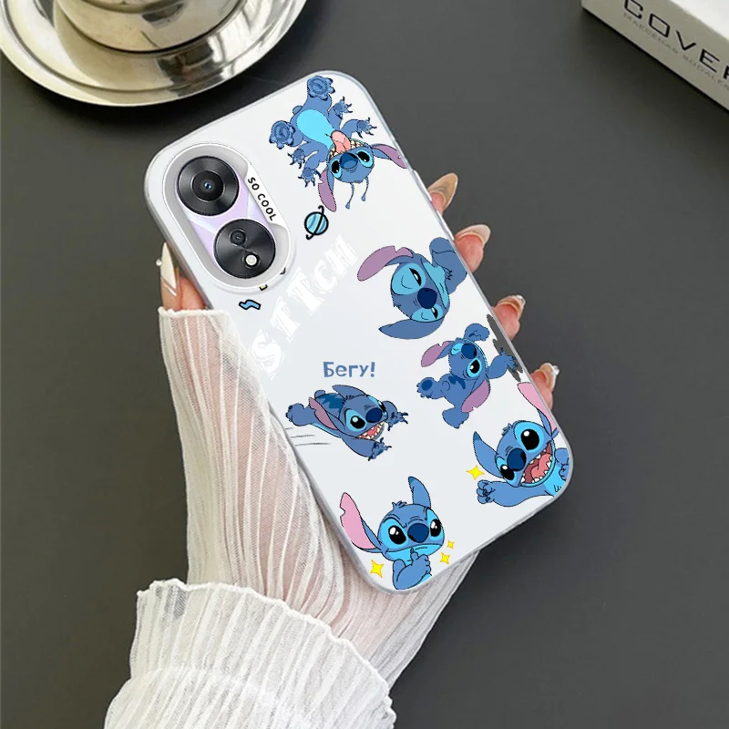 Disney Stitch style For OPPO Realme 5 8 10 11 i Pro C 2 15 20 21 31 33 35 53 55 9i Colorful Phone Case Soft Funda Silicone Cover