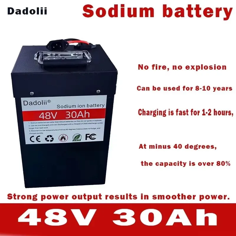 

48V 30Ah / 60V 30Ah Lithium Battery - Extreme Cold (-40°C) Performance for Electric Motorcycle/Tricycle/EV - High Power Sodium &