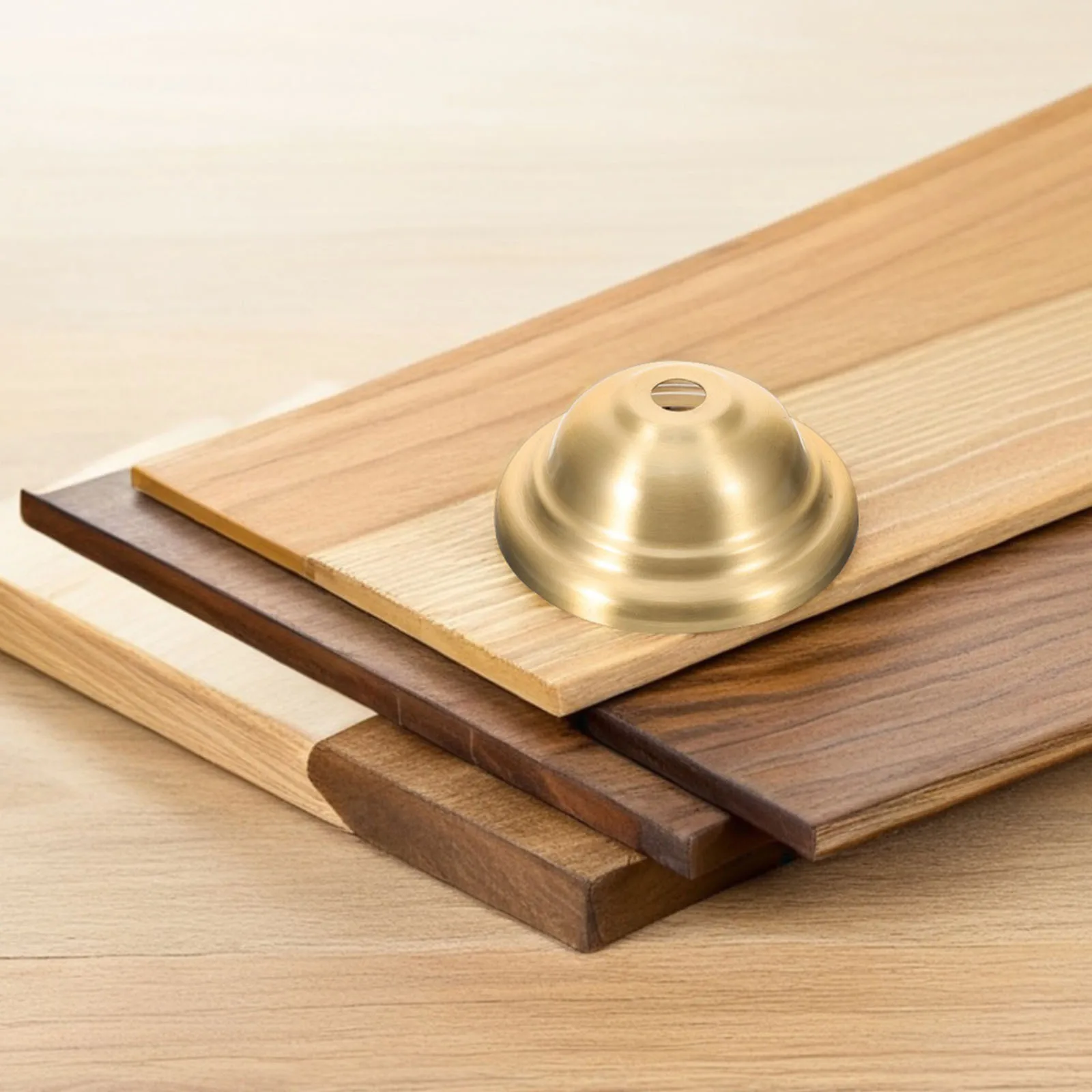 Cubiertas de dosel de techo de latón, Base de lámpara, placa de luz colgante para lámpara decorativa, accesorios de remate, 4 Uds.