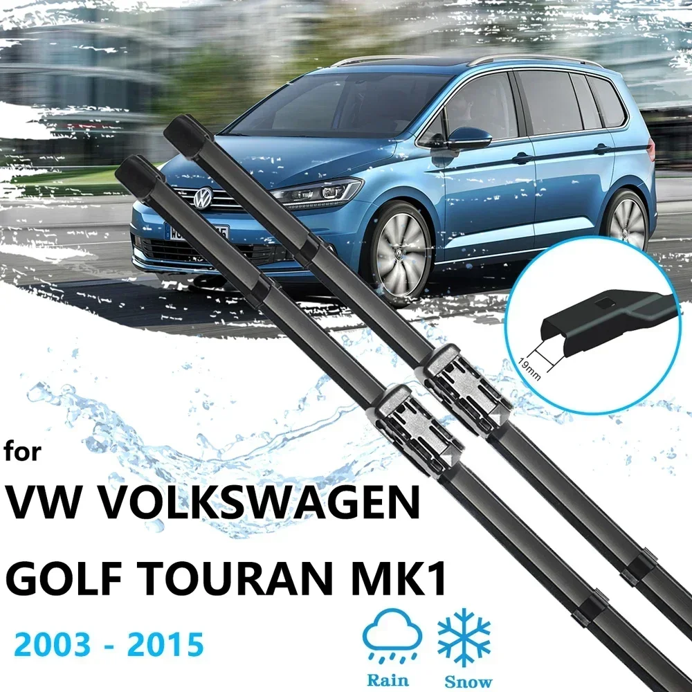 For VW Volkswagen Golf Touran MK1 2003~2015 Car Wiper Blades 24 18 LHD RHD Auto Front Window Windshield Windscreen Washers