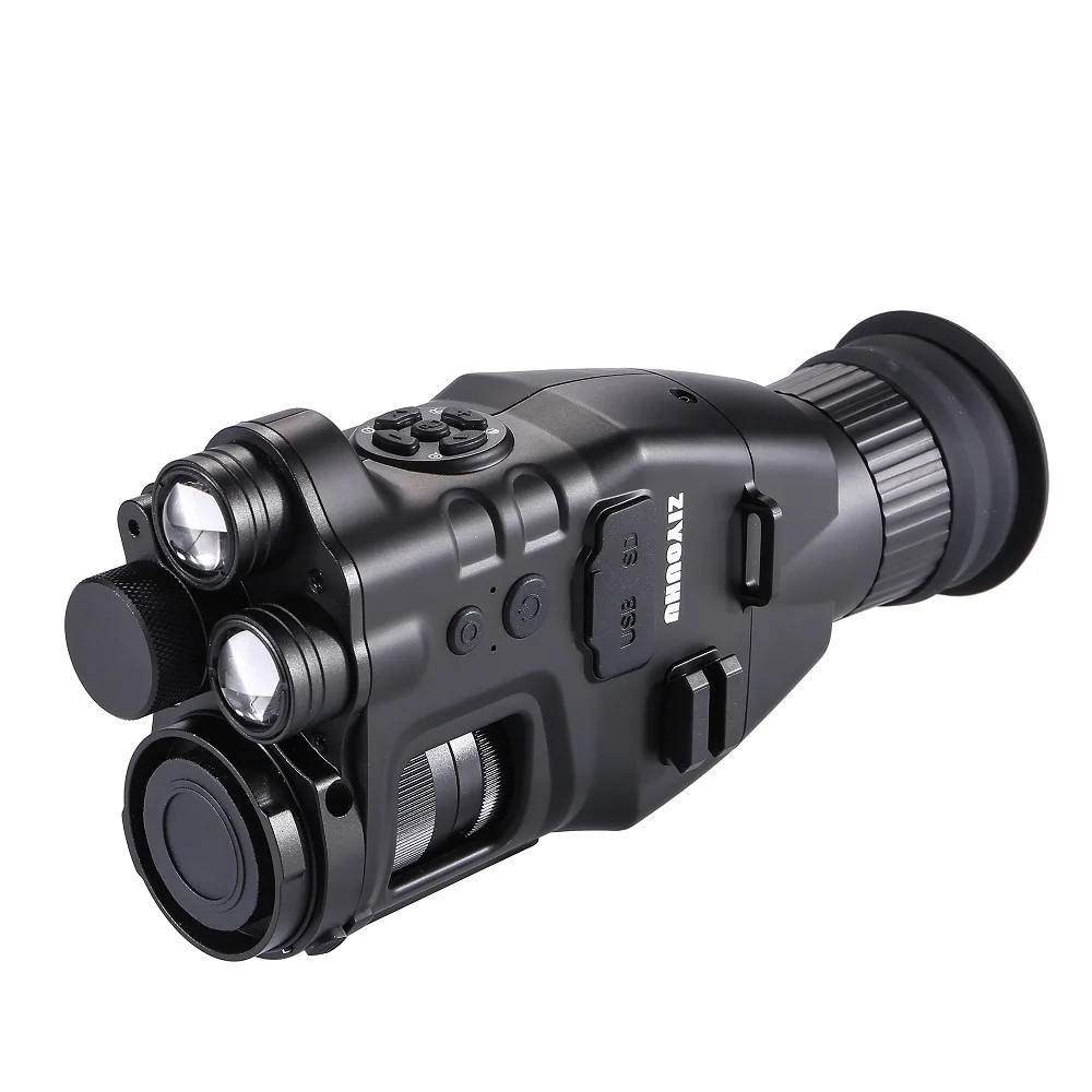 

1.5-24X Night Vision Monocular Digital Infrared HD Camera Optics Scope Sight with WIFI Function 8G Memory Card Long Battery Life