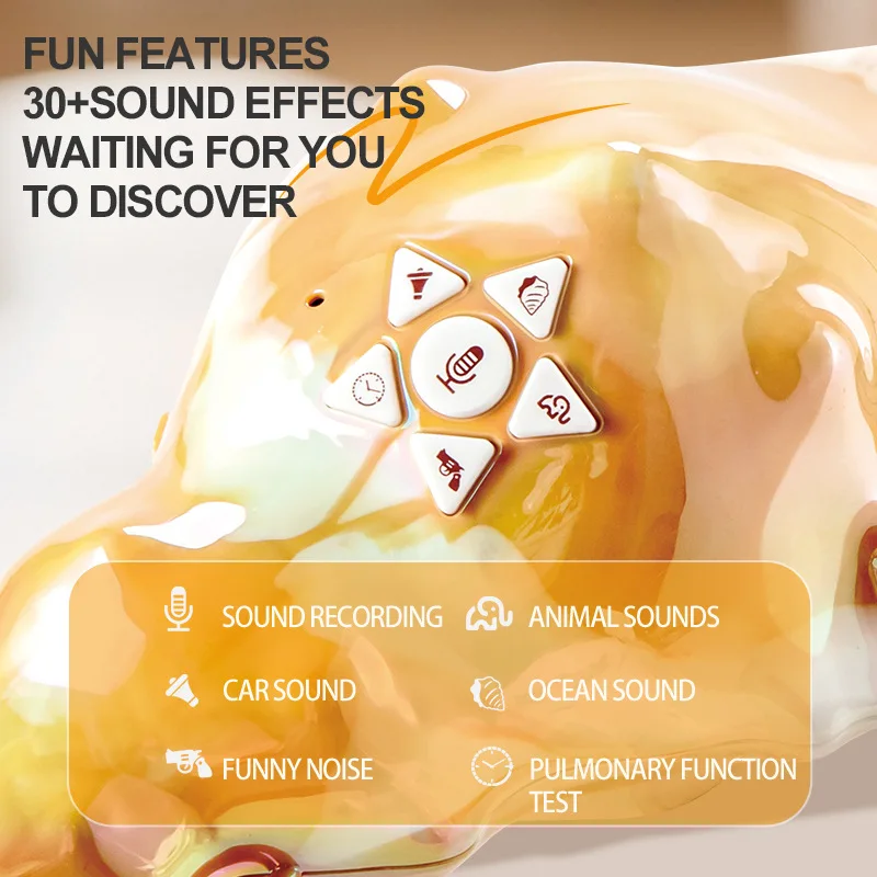 Blowing horns, conch assembly horns, simulating sound effects, whistling and blowing trumpets, and onomatopoeia toys