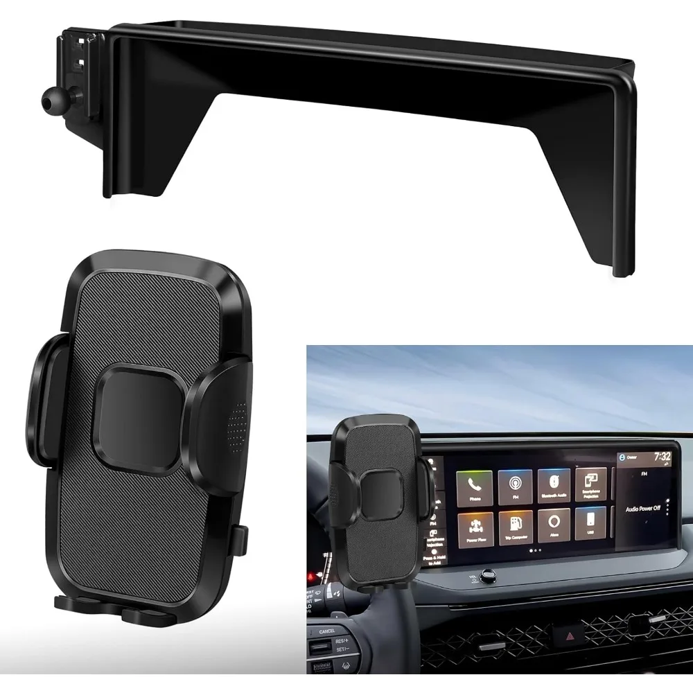 

car phone holder for 2023 2024 2025 honda accord hybird car phone mount for honda accord with12.3-inch screen fit for most smar