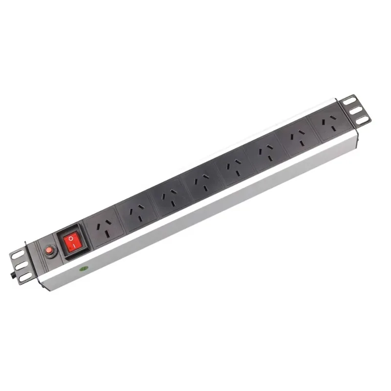 1.5U Horizontal Mount 19inch Aluminum Server Rack Australia Data Center PDU Power Distribution Unit - view 2