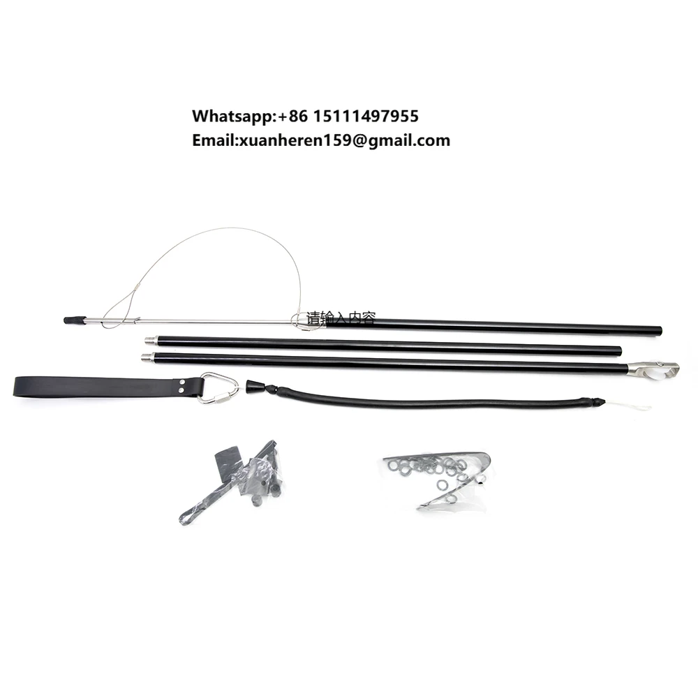 Libenli Factory Spearfishing Hand Spear Carbon Fiber Pole Spear With Roller for Free Diving and Spearfishing