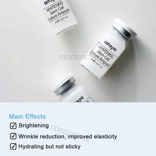 Imagen 2 del producto Stayve-Kit de suero de ampolla de cultivo celular, tallo blanqueador, niacinamida, brillo, hidratación, rejuvenecimiento, cuidado de la piel, 8ml