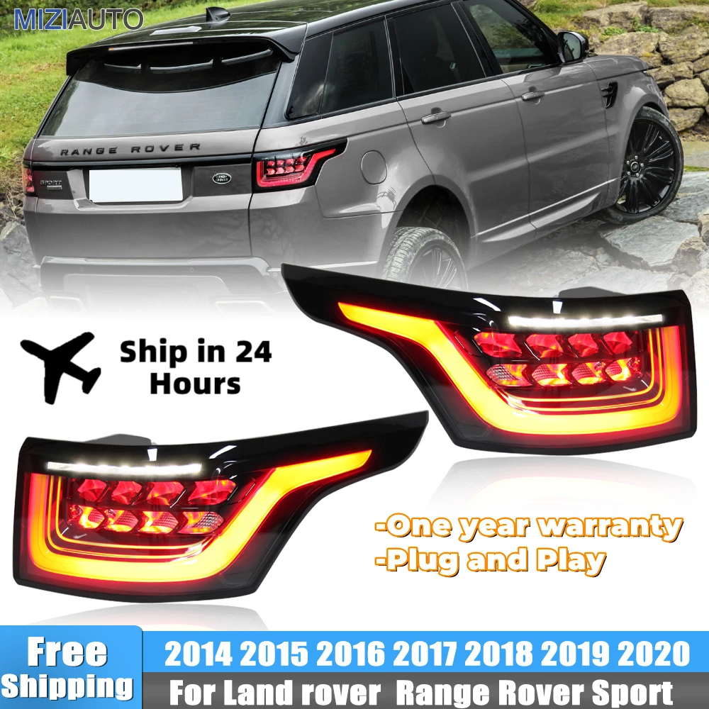 New Upgraded LED Rear Tail Light For Land Rover Range Rover Sport 2014 2015 2016 2017 2018 2019 2020 Taillight Car Accessories