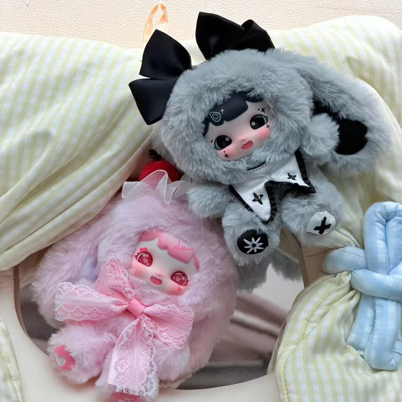 

Original Yoyoo Secret Tea Party Series Plush Blind Box Figure Cute Bunny Doll Keychain Pendant Collectible For Toy Collectors