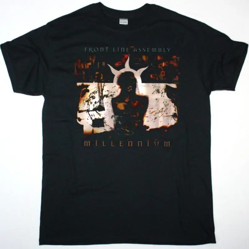 

Front Line Assembly Millennium New Black T-Shirt S-5XL