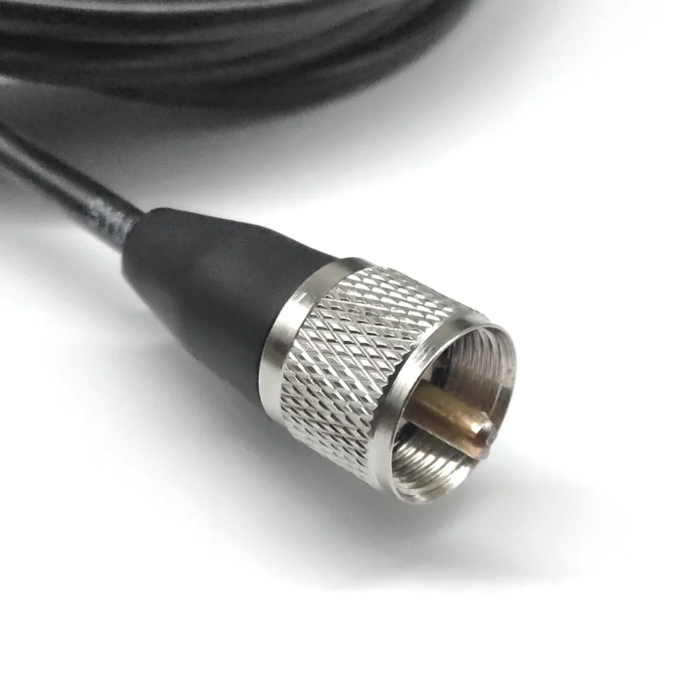 Base de montaje magnético grande de 12CM con Cable Coaxial de extensión de 5M para Baofeng TYT QYT KT-7900D Baojie BJ-218