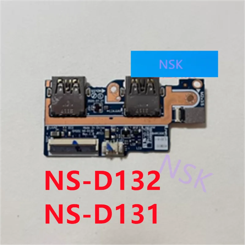 Original  NS-D131 NS-D132 FOR Lenovo Yoga 7-14ITL5 7 7-15ITL5 USB Port Board 5C50S25114  100% Test ok