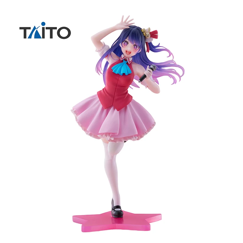 

В наличии аниме-фигурка, оригинальная 18 см Taito Coreful [OSHI NO KO] Hoshino Ai Figuras, аниме-украшения, модель игрушки, куклы, подарки