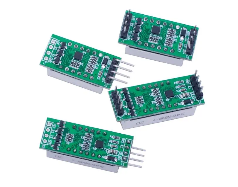 0.36 디지털 LED 디스플레이 모듈, 시리얼 포트 LED 디스플레이, 정적 LED 디스플레이, TTL LED 디스플레이, 3자리 및 4자리 LED 디스플레이