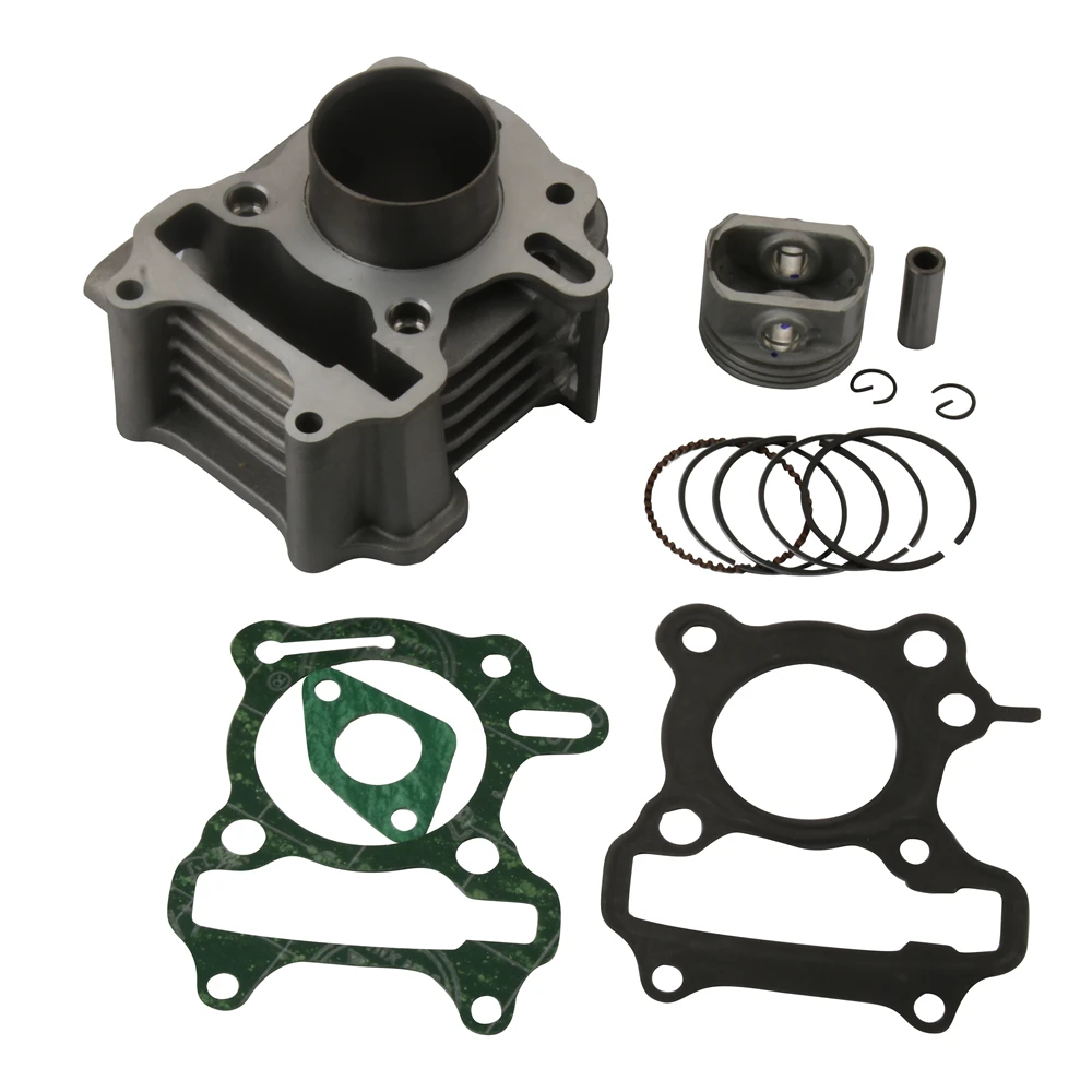 Zestaw bloków cylindrów 65cc Racing Big Bore do SYM Mio Allo Cello Orbit Fiddle 2 3 Symphony S-SR Symply II X-Pro 50cc XS142QMB