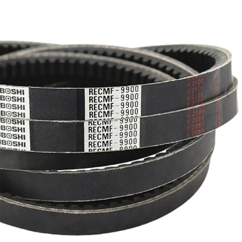 RECMF-9810 RECMF-9820 RECMF-9830 RECMF-9840 RECMF-9850 Toothed V-belt For Excavators, Bulldozers, Engine Drive Rubber Belt